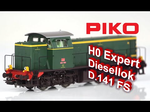 Video: Piko - D.141 diesel locomotive (FS)