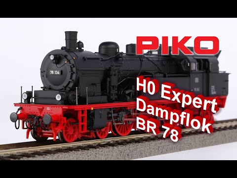 Video: Piko - BR 78 steam locomotive (DB)