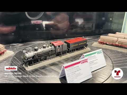 Video: Märklin 38700 / Trix 25700 - US Shay Design Gear Drive Steam Locomotive
