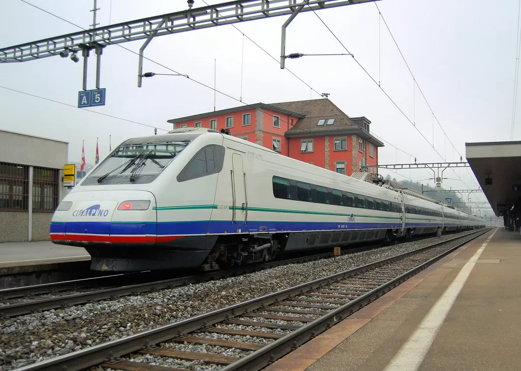 Cisalpino ETR 470.3 in Arth Goldau