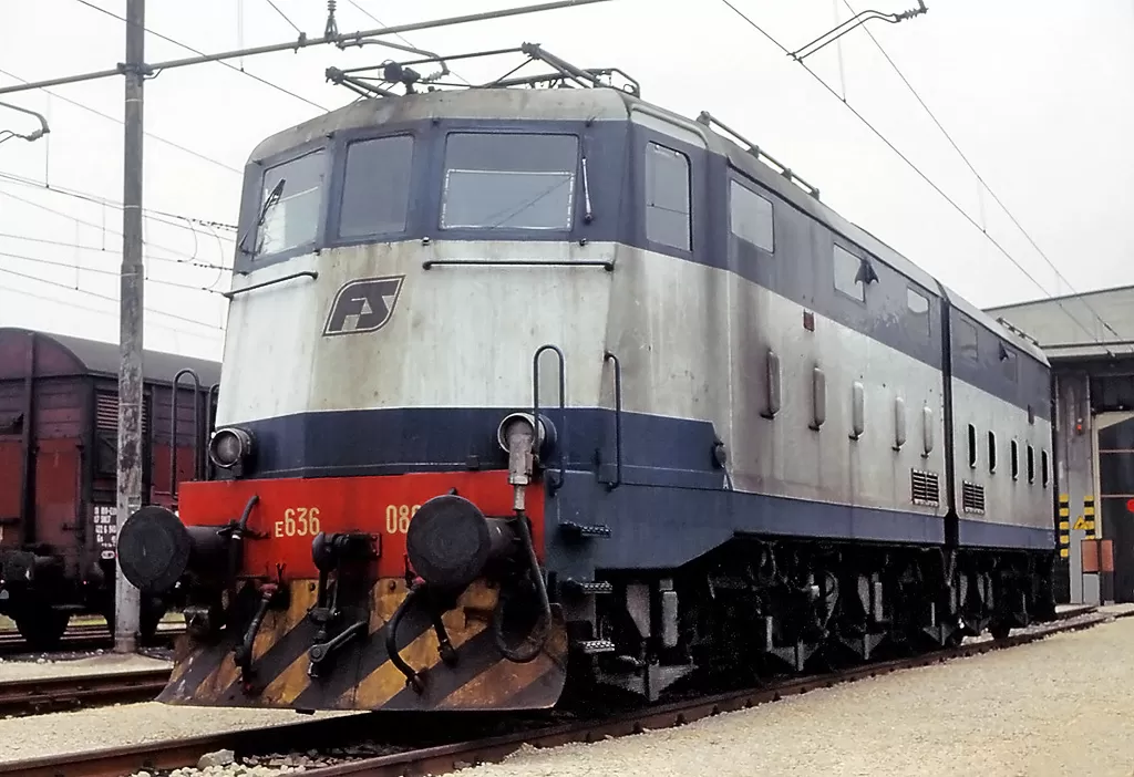 FS E 636 080 at Milano S. Rocco