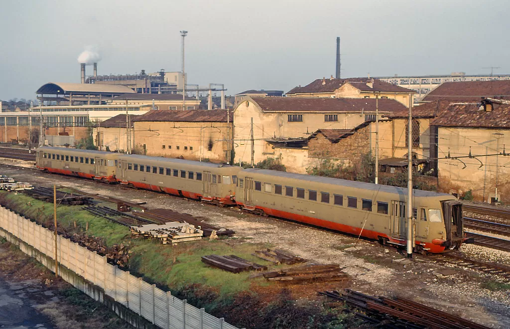 FS ALn 990 withdrawn near Pavia