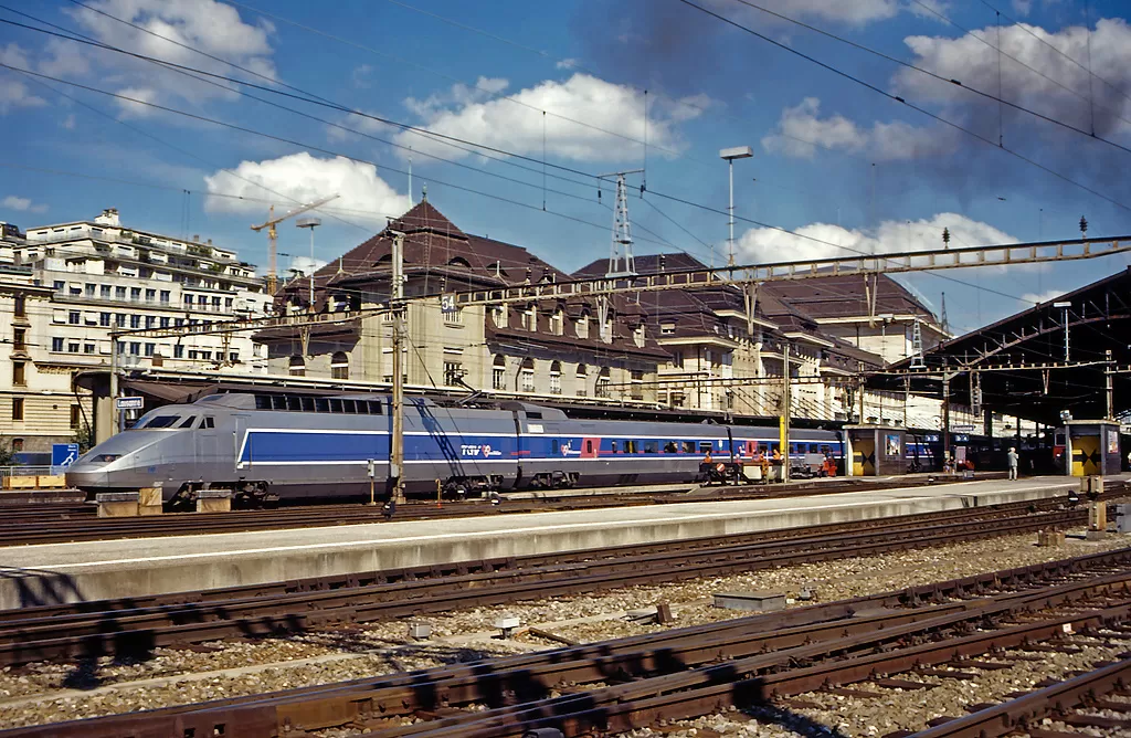 SNCF TGV 110 in Lausanne