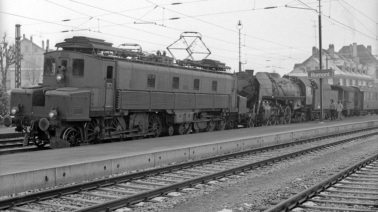 Ce 6/8 I (Fc 2x3/4 - Köfferlilok) in Romont