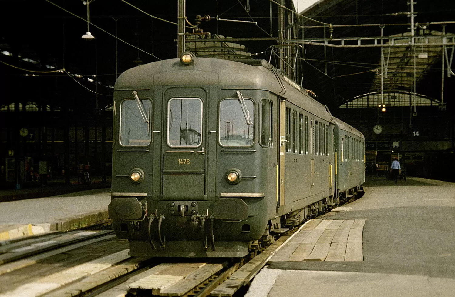 RBe 4/4 1476 in Luzern