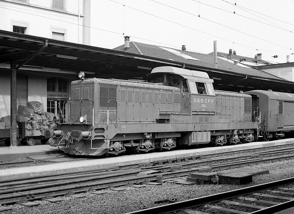 SBB Bm 6/6 18504 in Chiasso