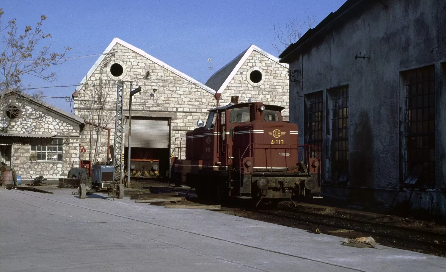 A-113 at Aghios Ioannis Depot
