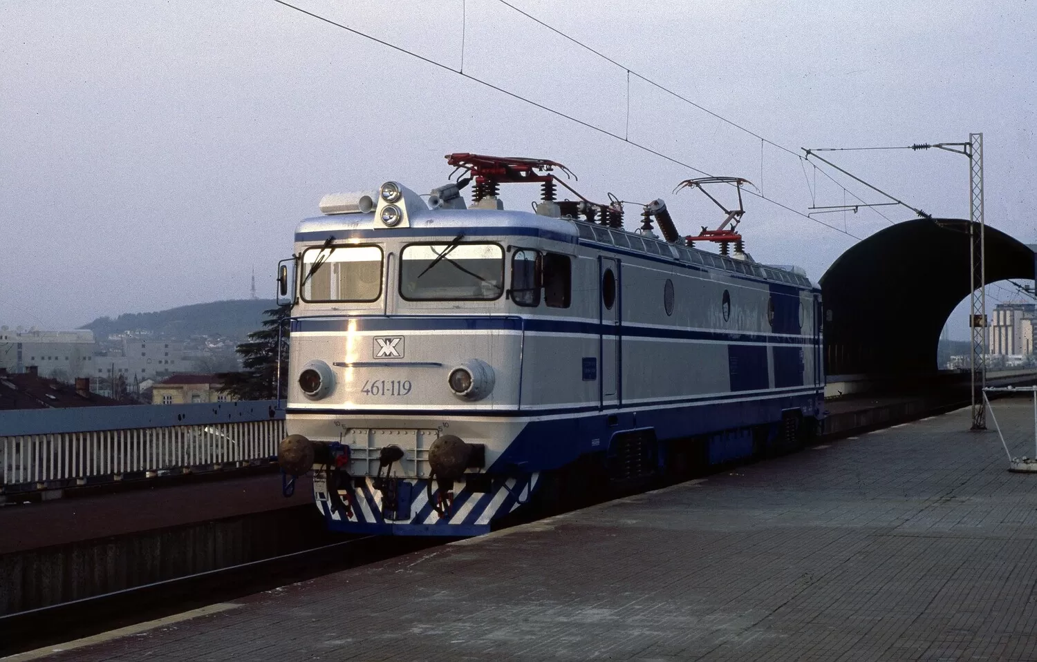 Class 461 119 in Skopje