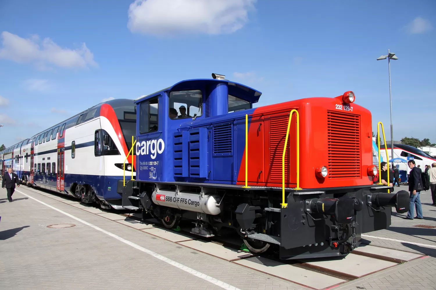 Innotrans Berlin 2010 - SBB Cargo Tm 232 129-7