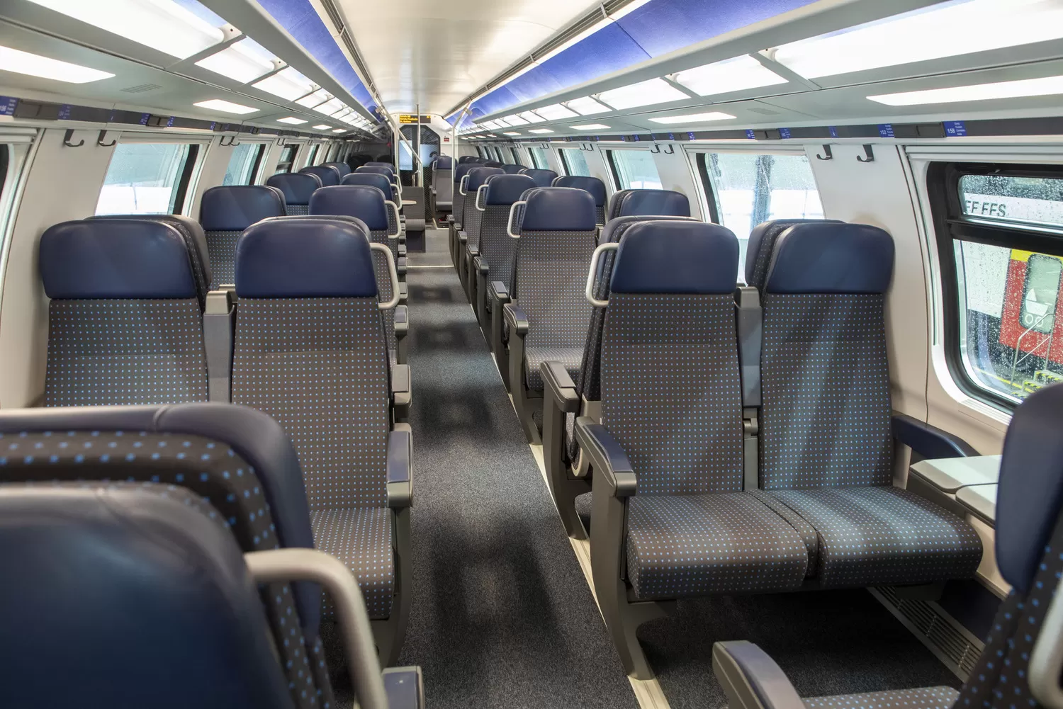 The first two fully modernised IC2000 vehicles