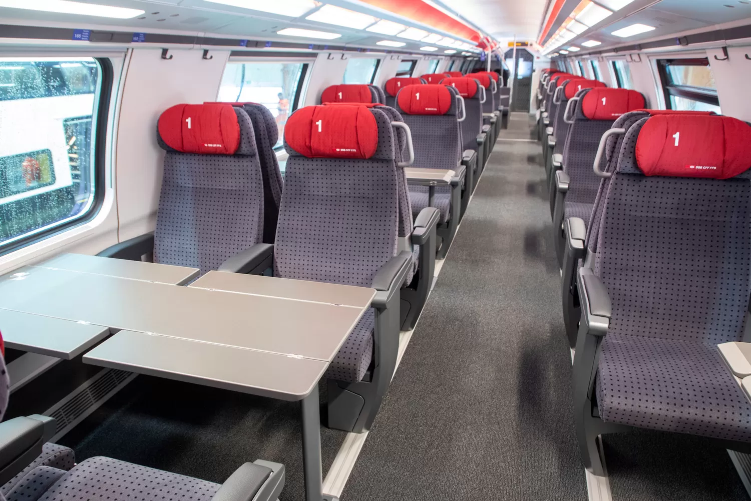 The first two fully modernised IC2000 vehicles