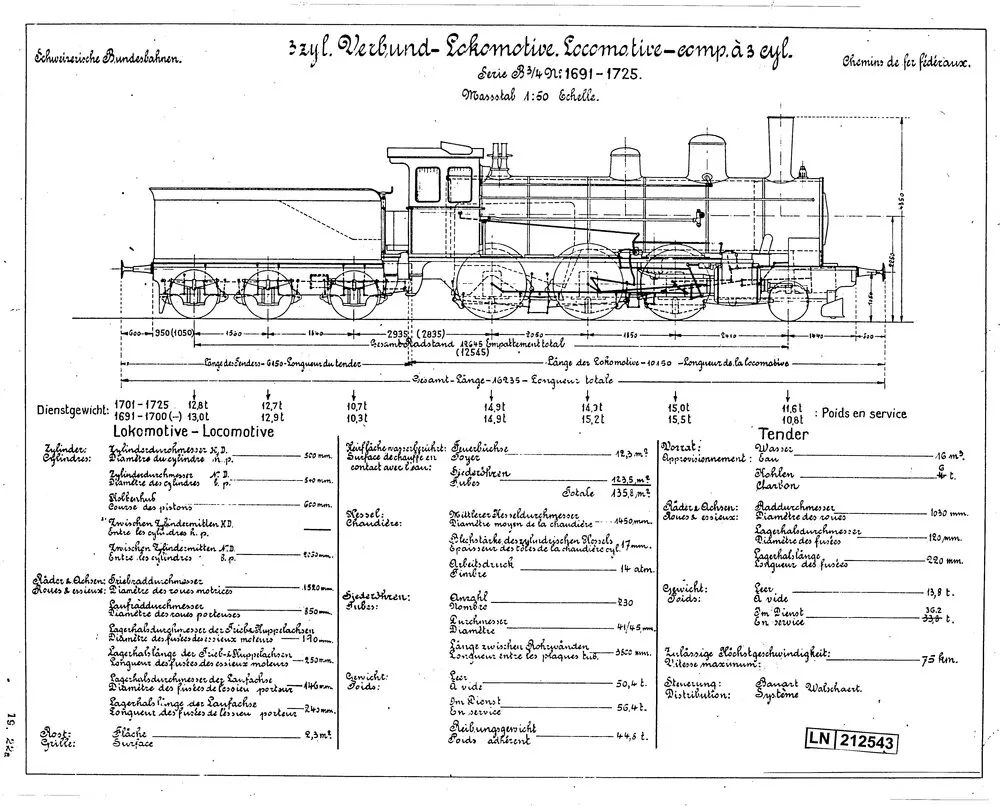 B 3/4 1691 - 1725