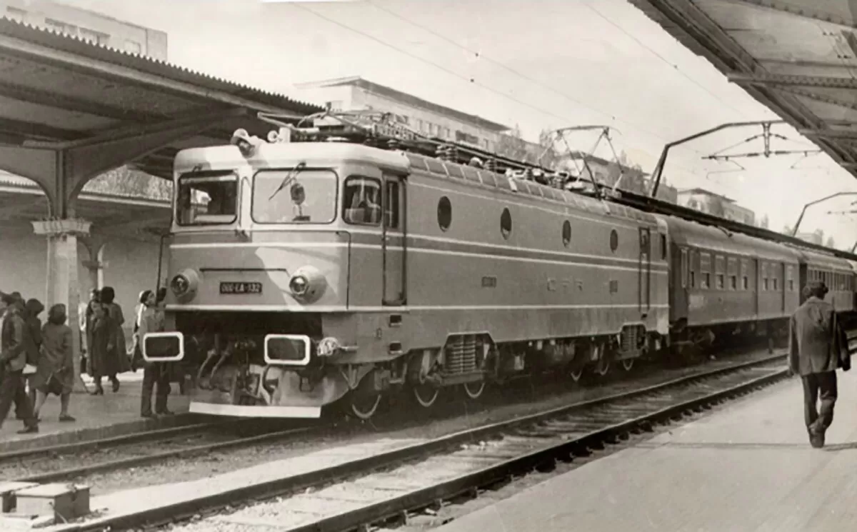 The Orient-Express in Bucharest Nord railway station