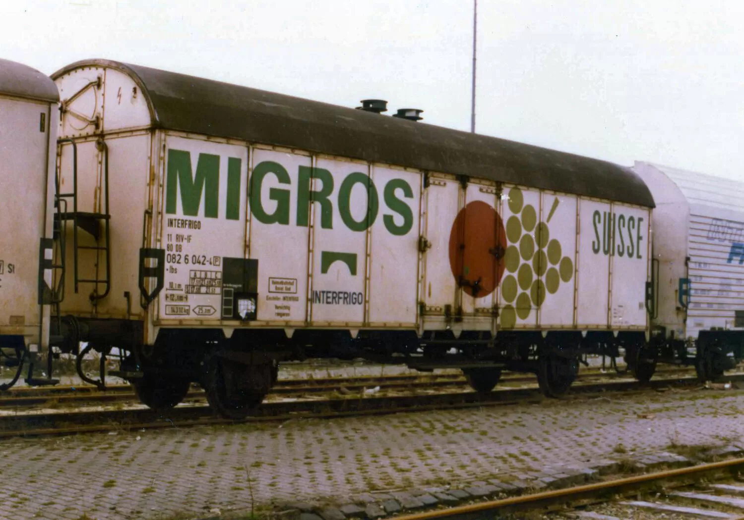 INTERFRIGO "MIGROS" refrigerator wagon
