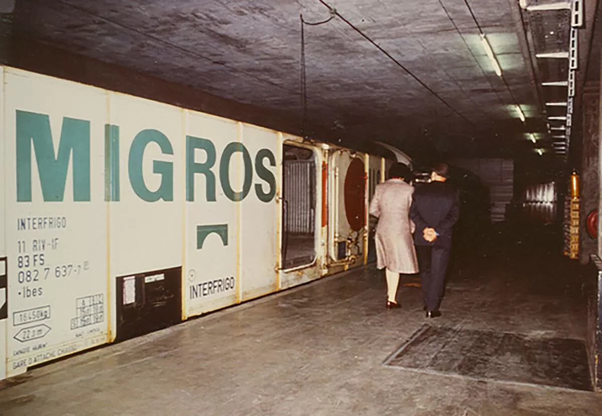 INTERFRIGO "MIGROS" refrigerator wagon
