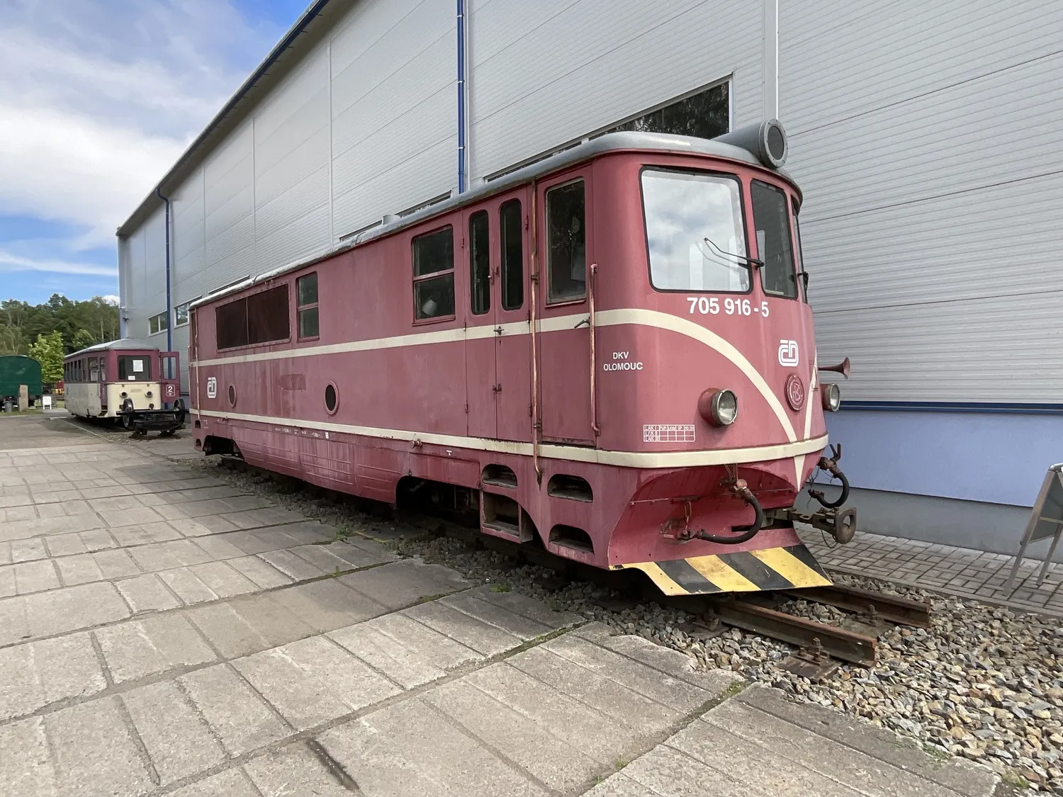 Czech Railway Museum near Lužná u Rakovníka