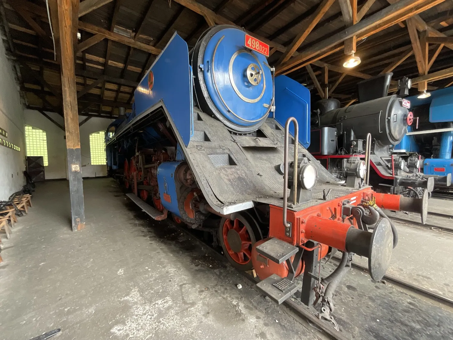 Czech Railway Museum near Lužná u Rakovníka
