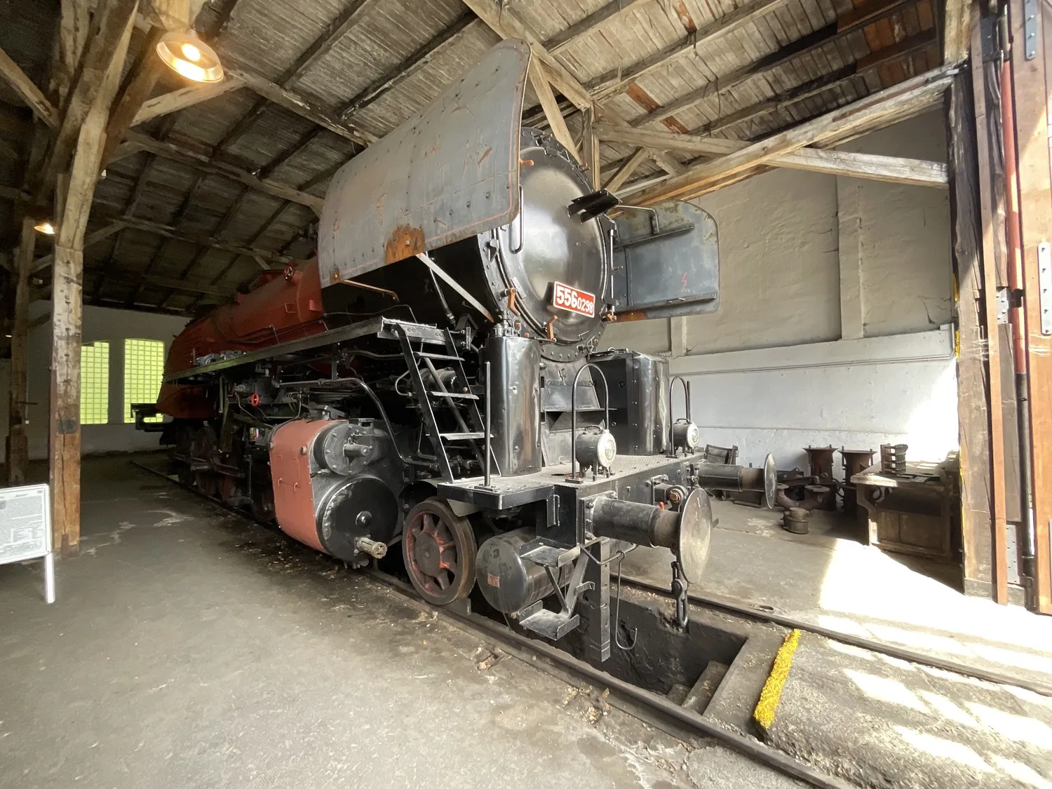 Czech Railway Museum near Lužná u Rakovníka