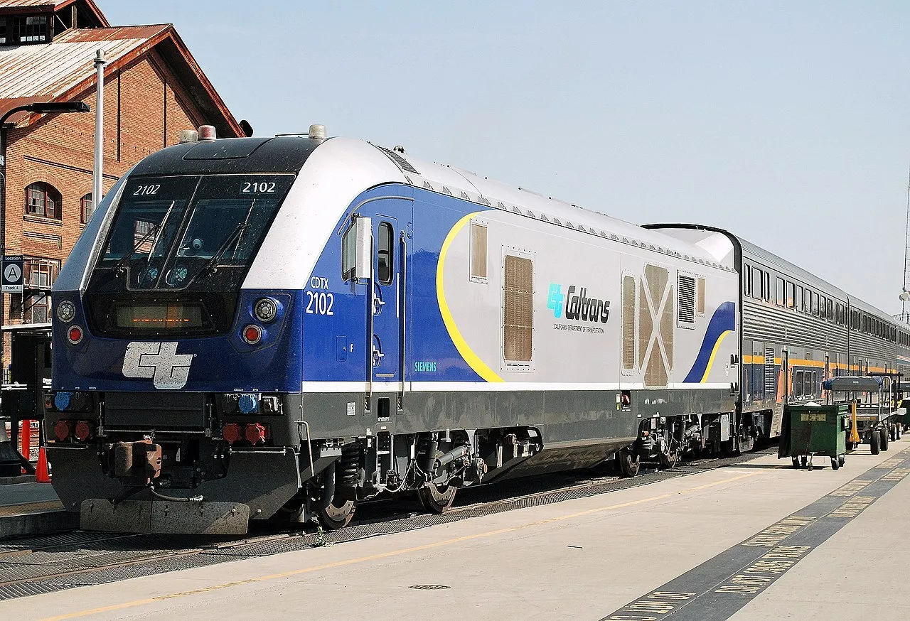Amtrak locomotive 2102
