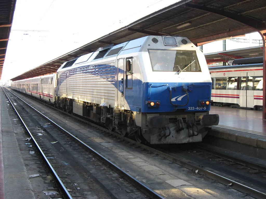 Tren Hotel Lusitania at Madrid Chamartin Alstom Prima