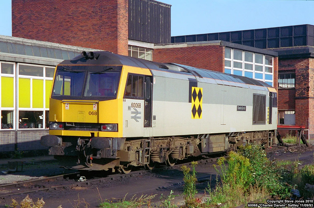 60068 "Charles Darwin" at Saltley