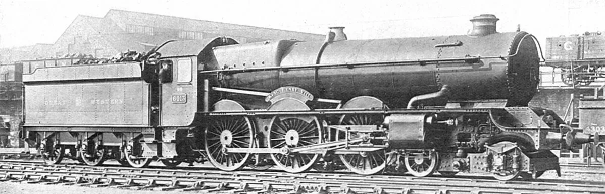 GWR King class, 6013 King Henry VIII (CJ Allen, Steel Highway, 1928)