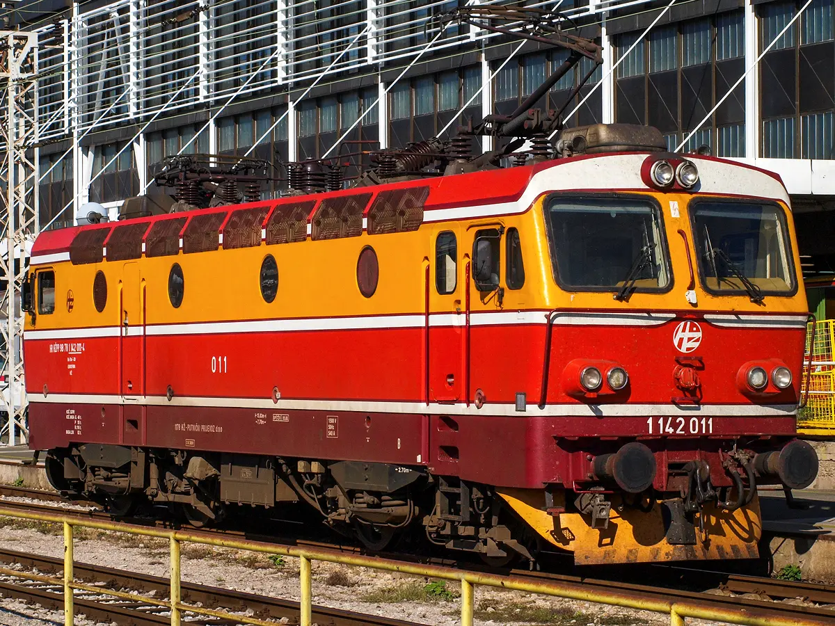 HŽ 1142 011 u Zagrebu