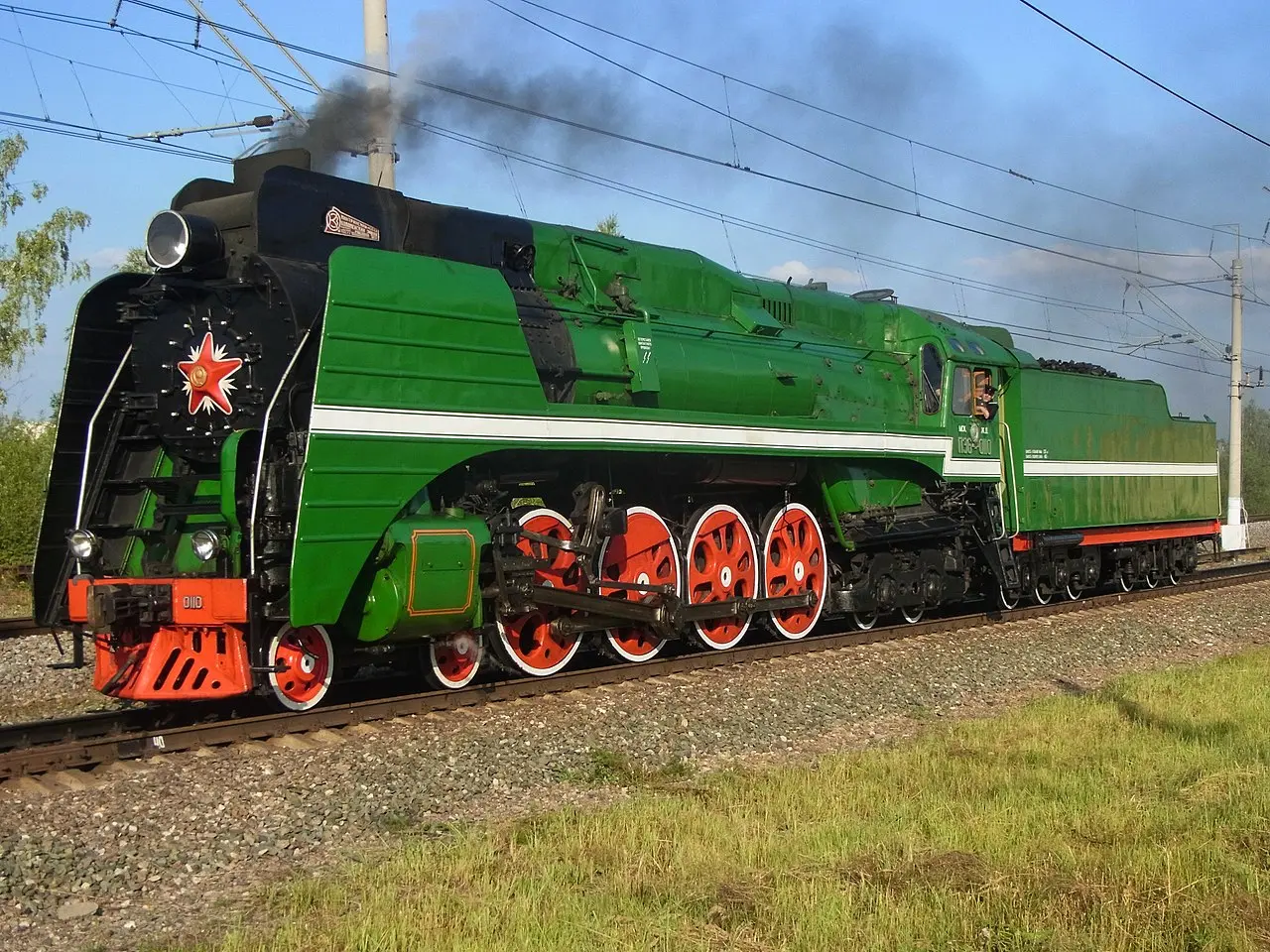 П36-0110 - EXPO-1520 train parade 2017