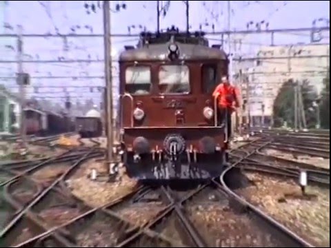 Video: Trains in Brig, Thun, Spiez & Interlaken